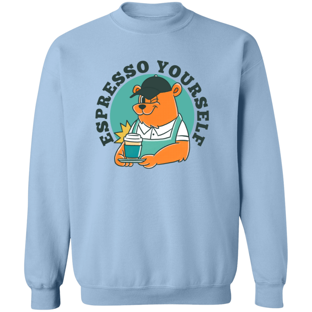 ID#L3M ** ESPRESSO YOURSELF CREWNECK