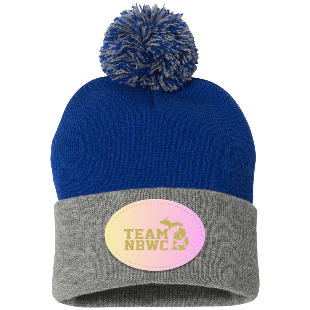 z(hh) NBWC Pom Pom Knit Cap - Patch