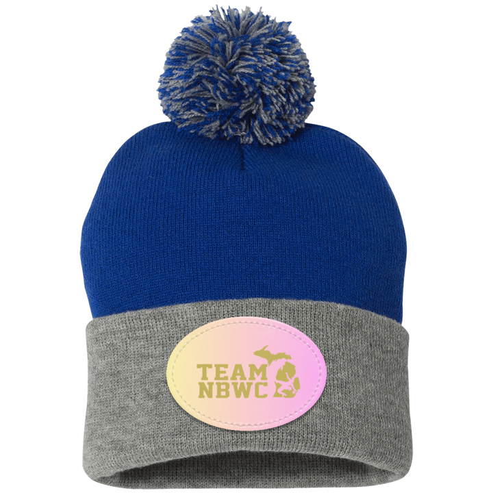 z(hh) NBWC Pom Pom Knit Cap - Patch