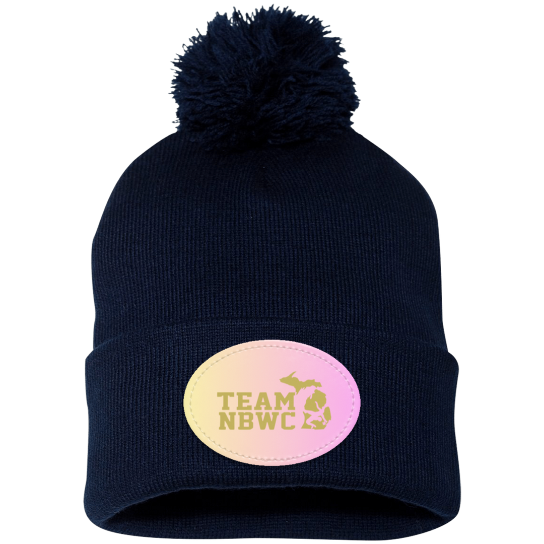 z(hh) NBWC Pom Pom Knit Cap - Patch