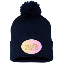 z(hh) NBWC Pom Pom Knit Cap - Patch