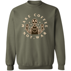 ID#B3M ** MAKE COFFEE SWEATSHIRT