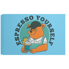 ID#L5 ** ESPRESSO YOURSELF CANVAS