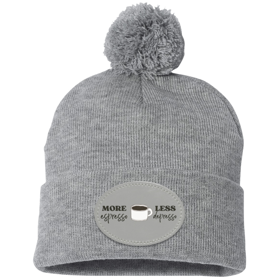 ID#C4 ** MORE ESPRESSO KNIT CAP