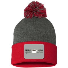 ID#C4 ** MORE ESPRESSO KNIT CAP