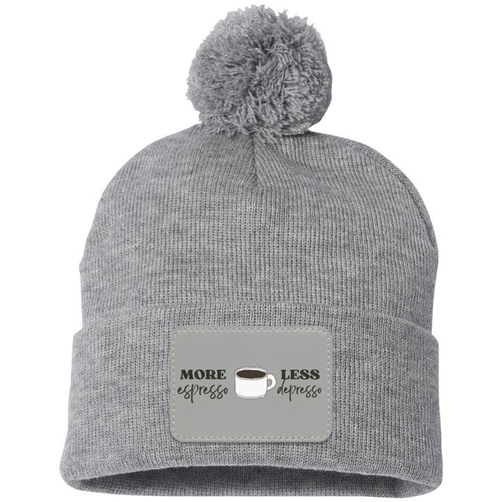 ID#C4 ** MORE ESPRESSO KNIT CAP