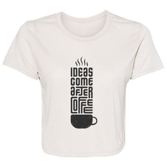 ID#K1W ** IDEAS WOMENS CROPPED T-SHIRT