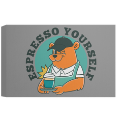 ID#L5 ** ESPRESSO YOURSELF CANVAS