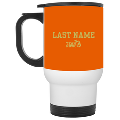z(jj) CLOSEOUT - XP8400W White Travel Mug