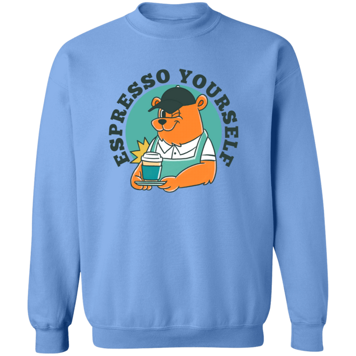 ID#L3M ** ESPRESSO YOURSELF CREWNECK