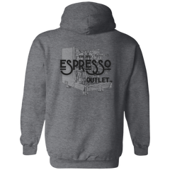 Espresso Outlet and Turin Gallatin - G186 Gildan Zip Up Hooded Sweatshirt