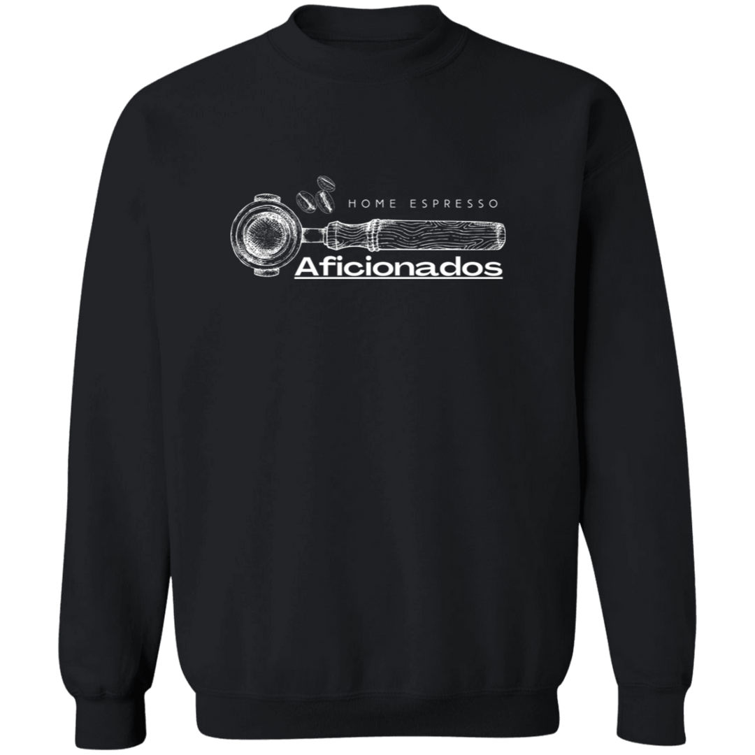 ID#a3 ** HOME ESPRESSO AFICIONADOS CREWNECK