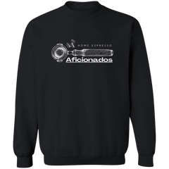 ID#a3 ** HOME ESPRESSO AFICIONADOS CREWNECK