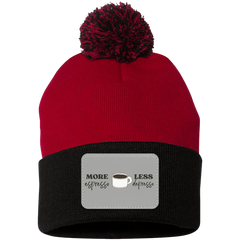 ID#C4 ** MORE ESPRESSO KNIT CAP