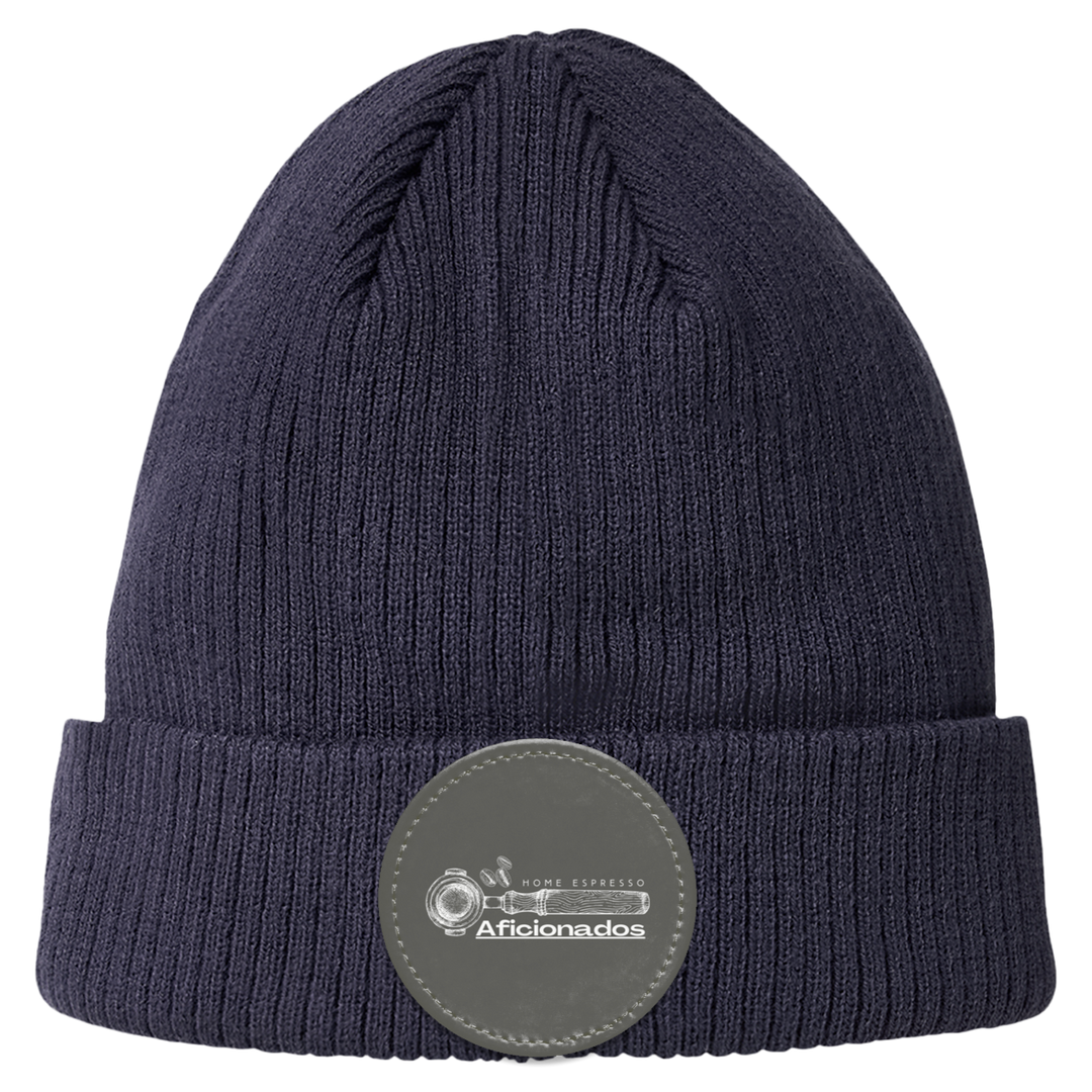 ID#A4 ** HOME ESPRESSO AFICIONADO CUFF BEANIE