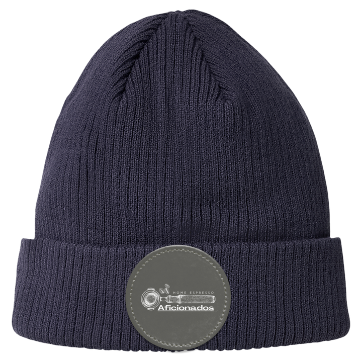 ID#A4 ** HOME ESPRESSO AFICIONADO CUFF BEANIE