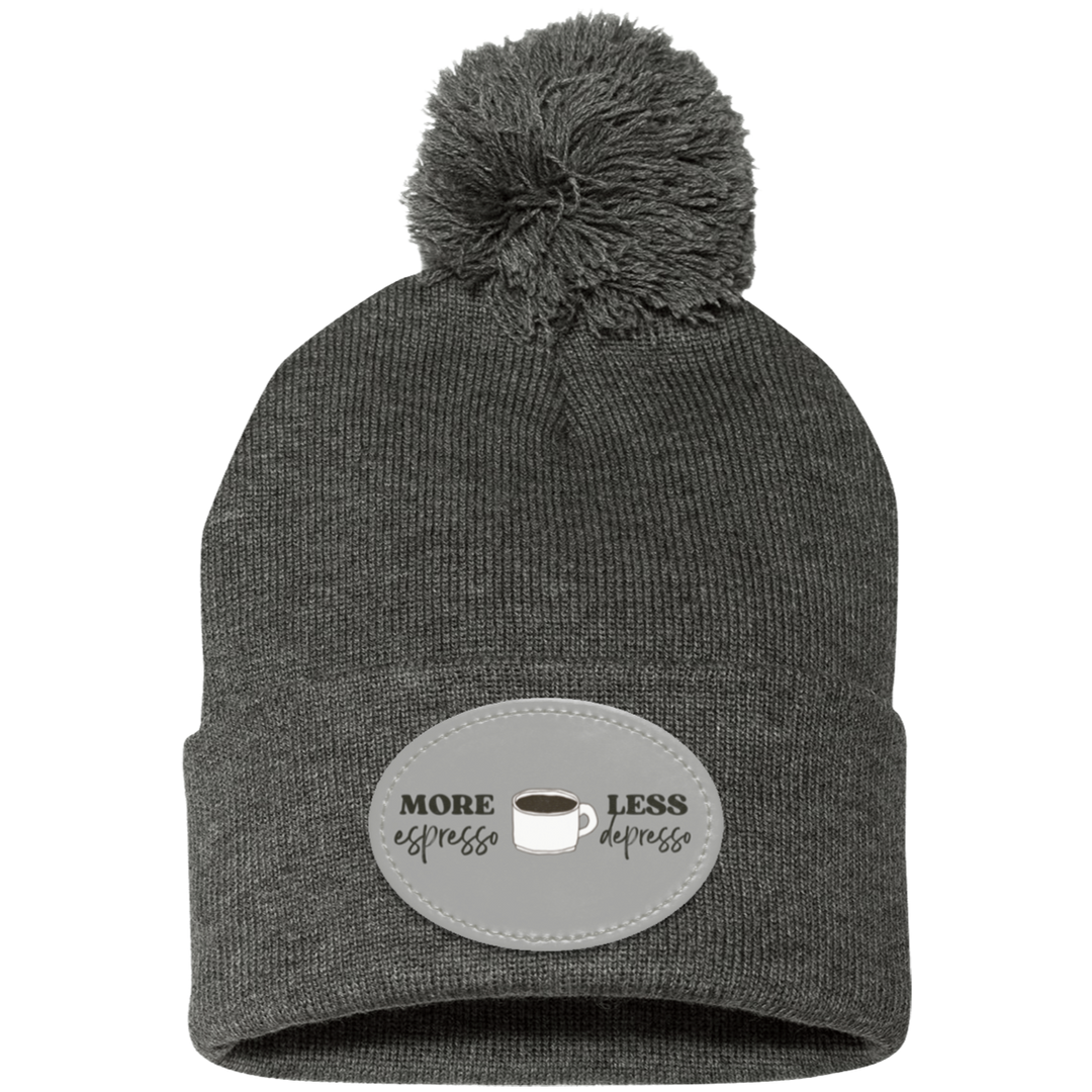 ID#C4 ** MORE ESPRESSO KNIT CAP