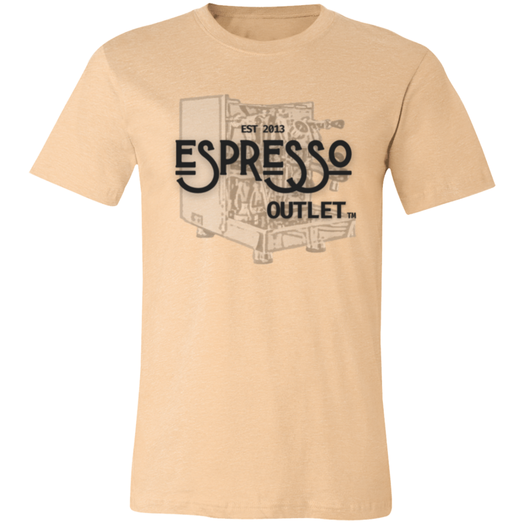 Espresso Outlet and Turin Gallatin - Unisex Jersey Short-Sleeve T-Shirt