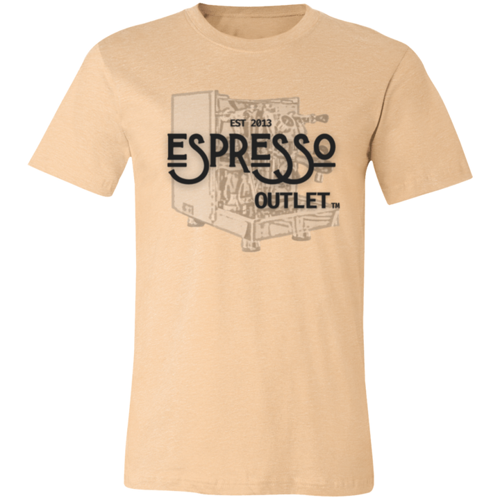 Espresso Outlet and Turin Gallatin - Unisex Jersey Short-Sleeve T-Shirt