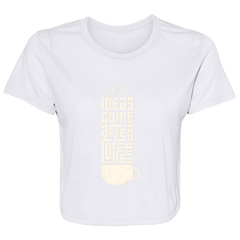 ID#K1W ** IDEAS WOMENS CROPPED T-SHIRT