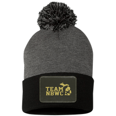 z(hh) NBWC Pom Pom Knit Cap - Patch