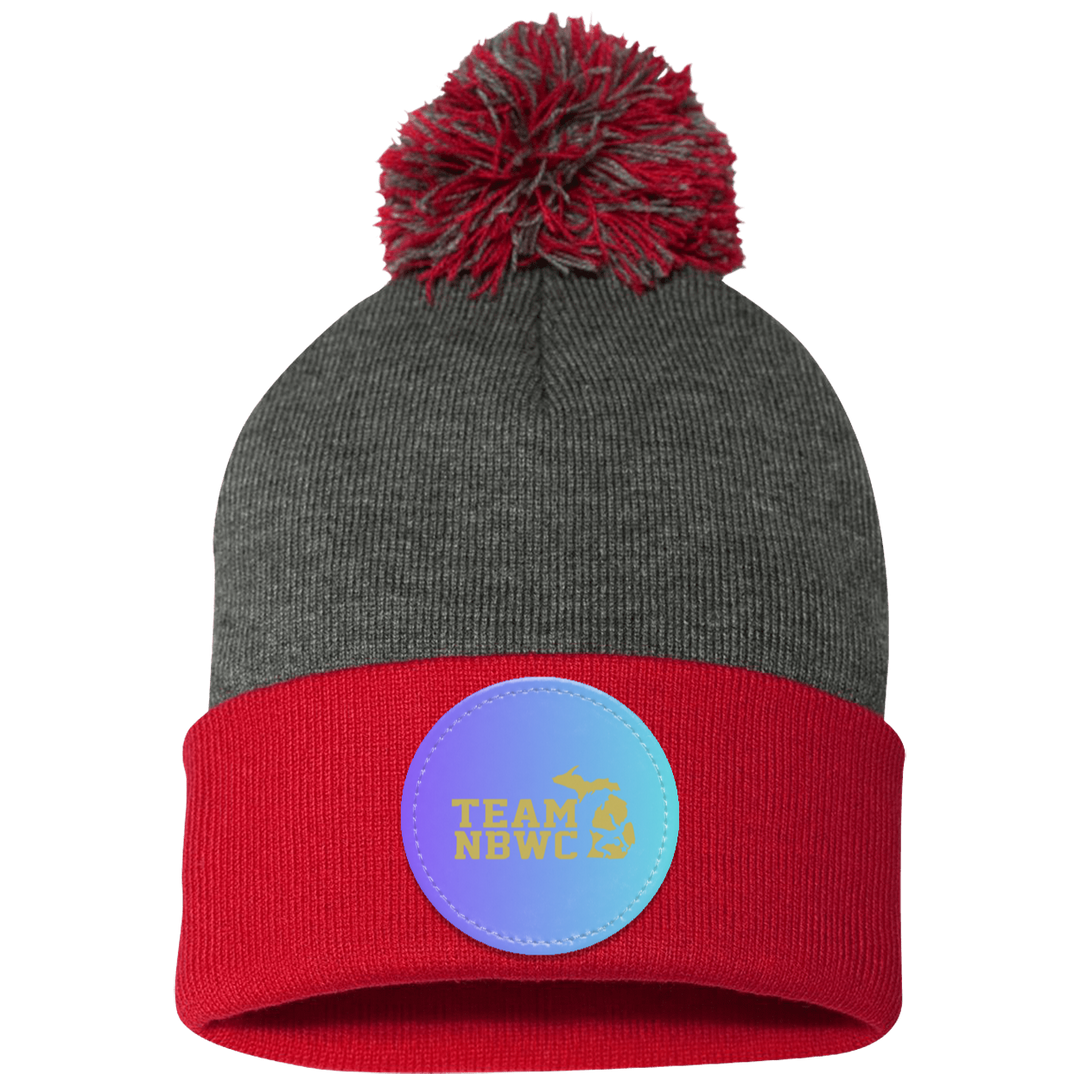 z(hh) NBWC Pom Pom Knit Cap - Patch