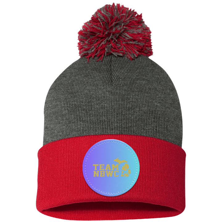 z(hh) NBWC Pom Pom Knit Cap - Patch