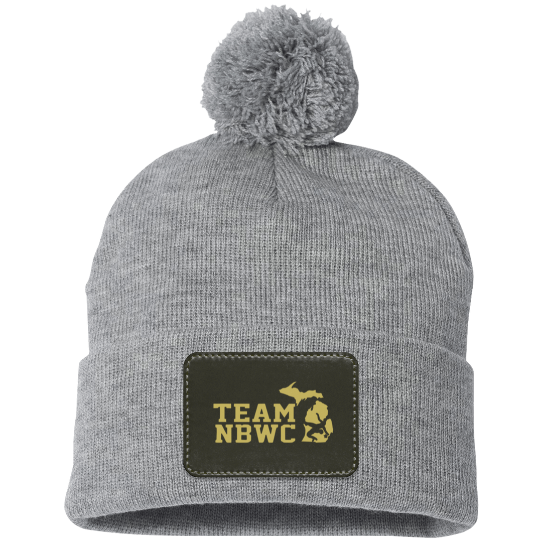 z(hh) NBWC Pom Pom Knit Cap - Patch