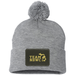 z(hh) NBWC Pom Pom Knit Cap - Patch