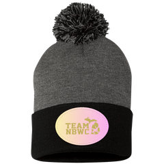 z(hh) NBWC Pom Pom Knit Cap - Patch