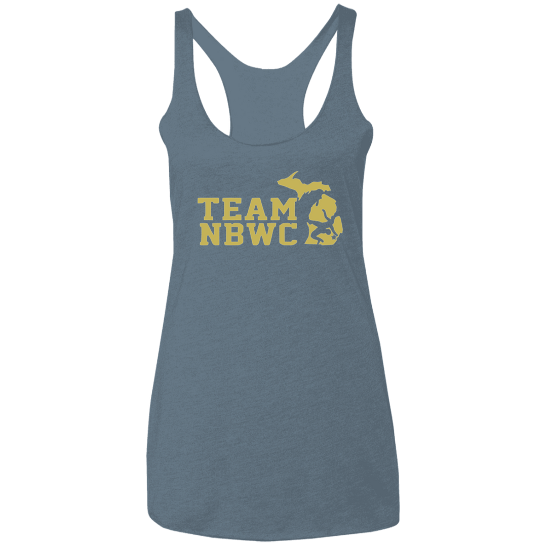 z(bbw) **SALE ITEM** - NBWC Ladies' Triblend Racerback Tank - LIMITED SUPPLY