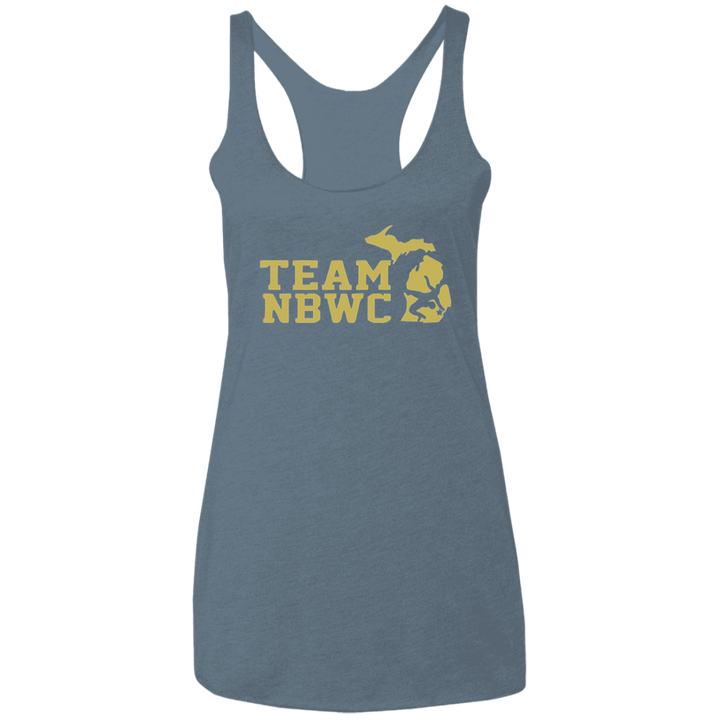 z(bbw) **SALE ITEM** - NBWC Ladies' Triblend Racerback Tank - LIMITED SUPPLY