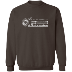 ID#a3 ** HOME ESPRESSO AFICIONADOS CREWNECK