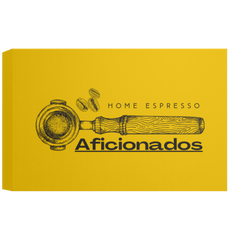 ID#A5Z ** HOME ESPRESSO AFICIONADOS CANVAS 1.5in FRAME
