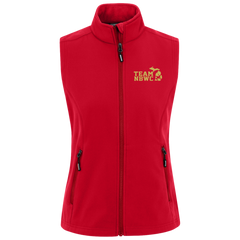 z(eew) NBWC Womens Cruise Two-Layer Fleece Bonded Soft Shell Vest