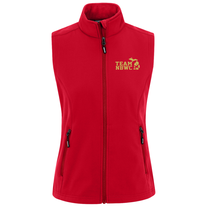 z(eew) NBWC Womens Cruise Two-Layer Fleece Bonded Soft Shell Vest