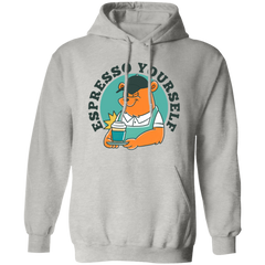 ID#L2M ** ESPRESSO YOURSELF HOODIE