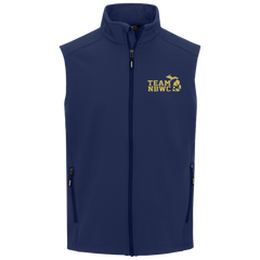 z(eem) NBWC Mens Two-Layer Fleece Bonded Soft Shell Vest