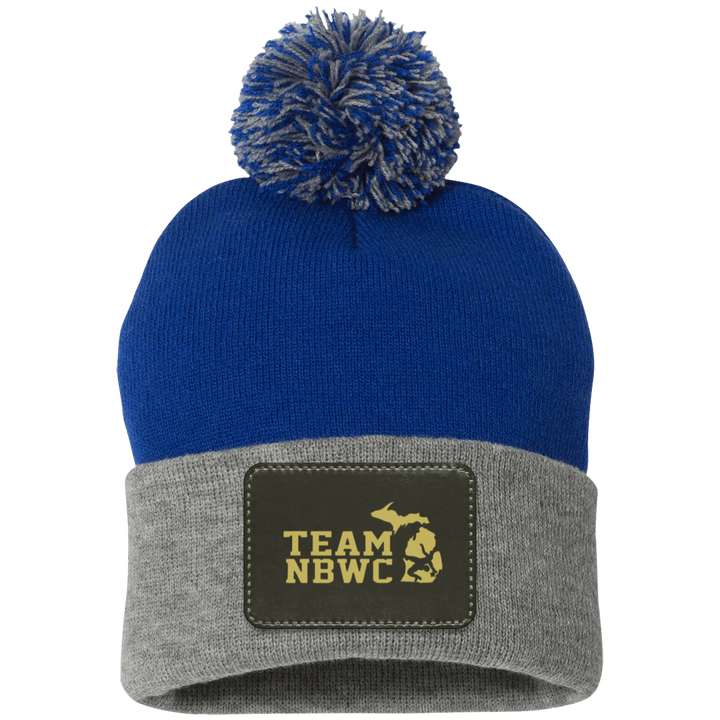 z(hh) NBWC Pom Pom Knit Cap - Patch