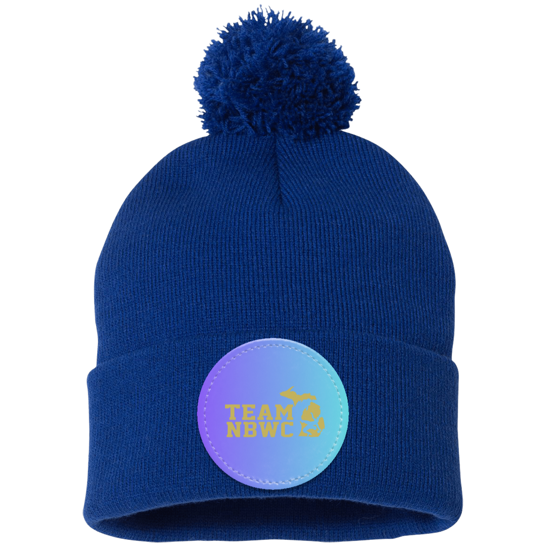 z(hh) NBWC Pom Pom Knit Cap - Patch