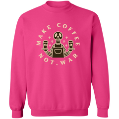 ID#B3M ** MAKE COFFEE SWEATSHIRT