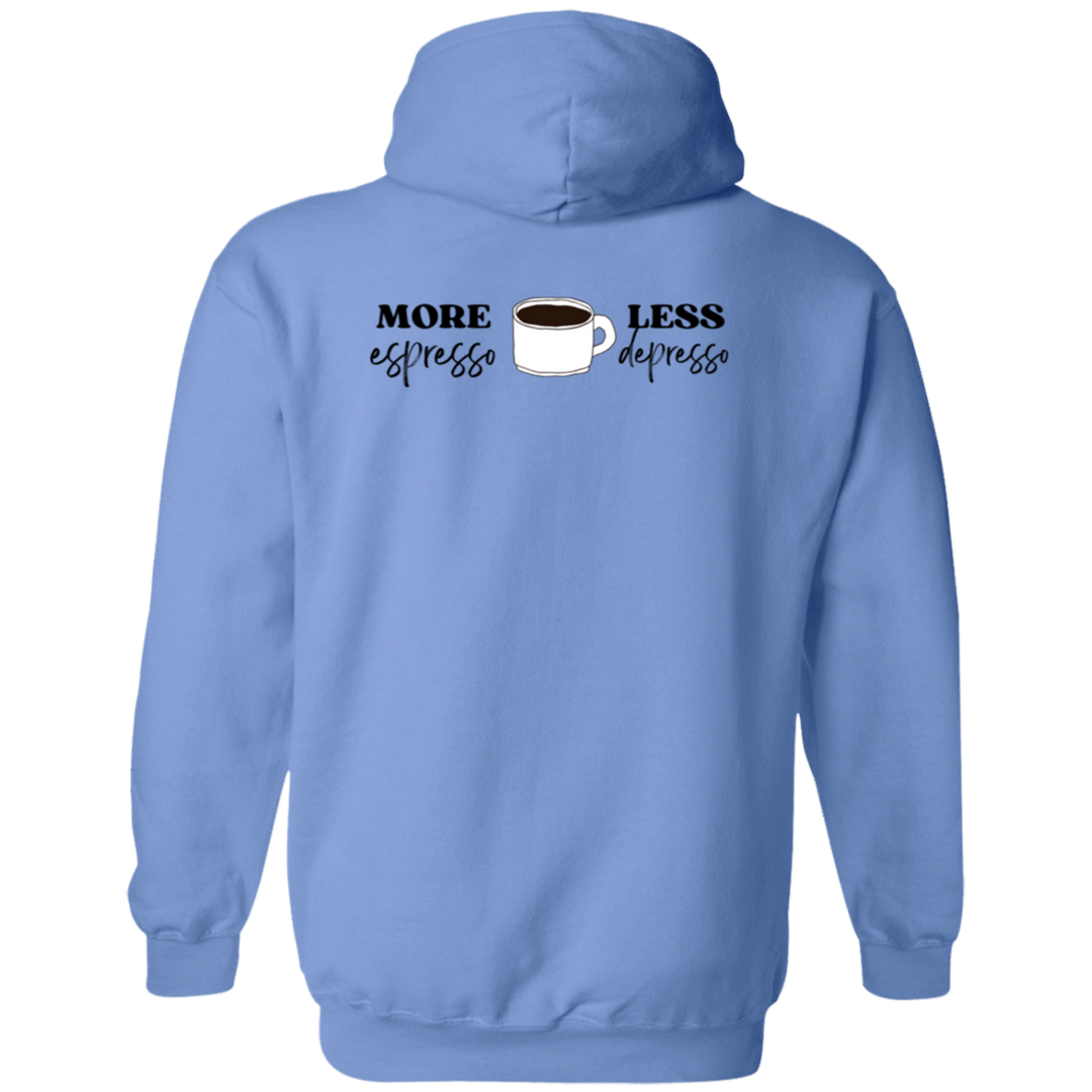 ID#C2M ** MORE ESPRESSO FULL ZIP HOODIE