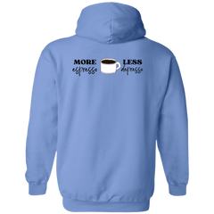 ID#C2M ** MORE ESPRESSO FULL ZIP HOODIE