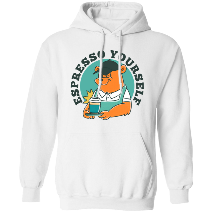 ID#L2M ** ESPRESSO YOURSELF HOODIE