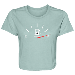 ID#H1W ** FULL WOMENS CROPPED T-SHIRT