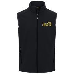 z(eem) NBWC Mens Two-Layer Fleece Bonded Soft Shell Vest