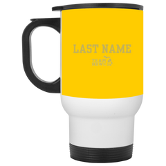 z(jj) CLOSEOUT - XP8400W White Travel Mug