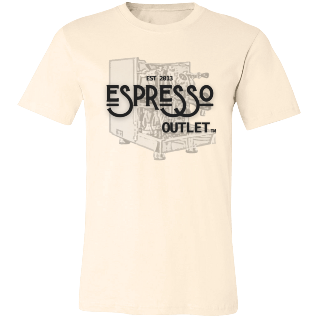 Espresso Outlet and Turin Gallatin - Unisex Jersey Short-Sleeve T-Shirt