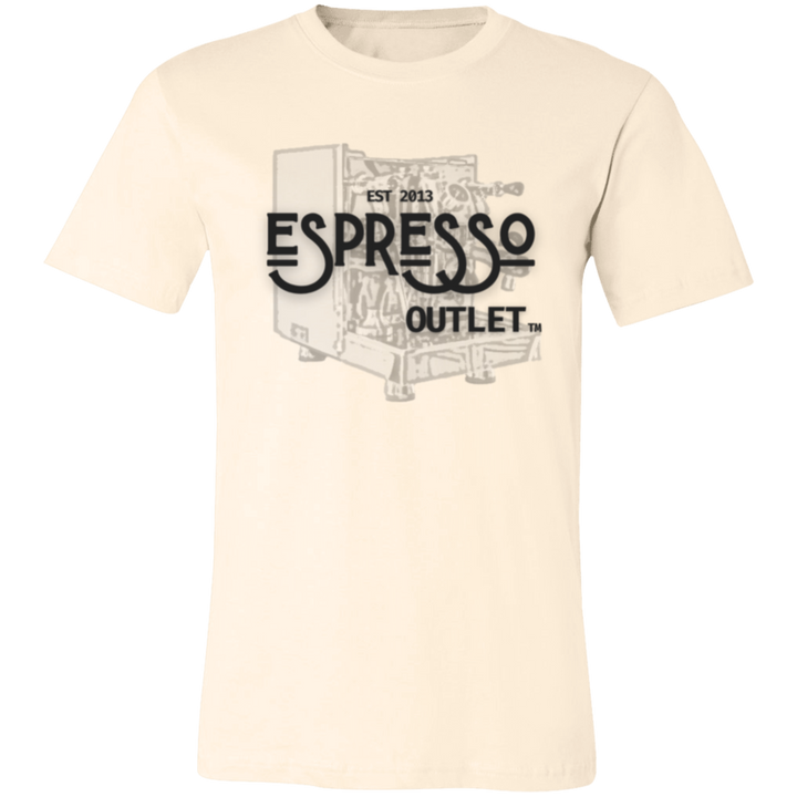 Espresso Outlet and Turin Gallatin - Unisex Jersey Short-Sleeve T-Shirt