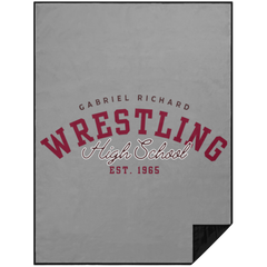GR WRESTLING BLEACHER BLANKET 60x80